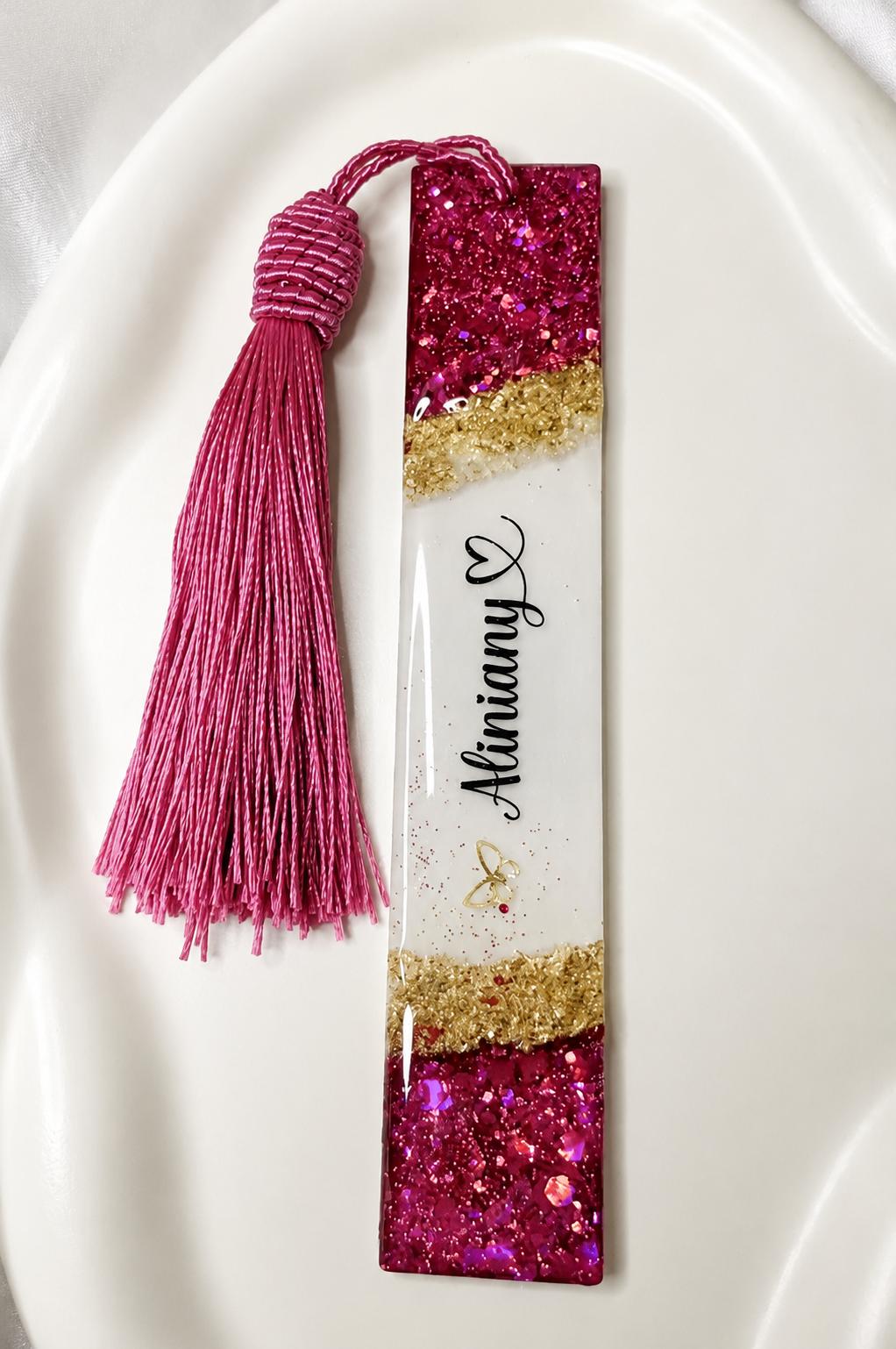Personalised Resin Gift Set – Bookmark, Pen & Keychain | Mix & Match