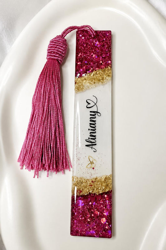 Personalised Resin Gift Set – Bookmark, Pen & Keychain | Mix & Match