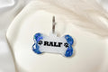 Personalised Glitter Resin Pet ID Tag – Custom Name & Contact Number