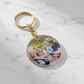 Personalised Round Photo Keychain – 3cm Custom Photo Gift
