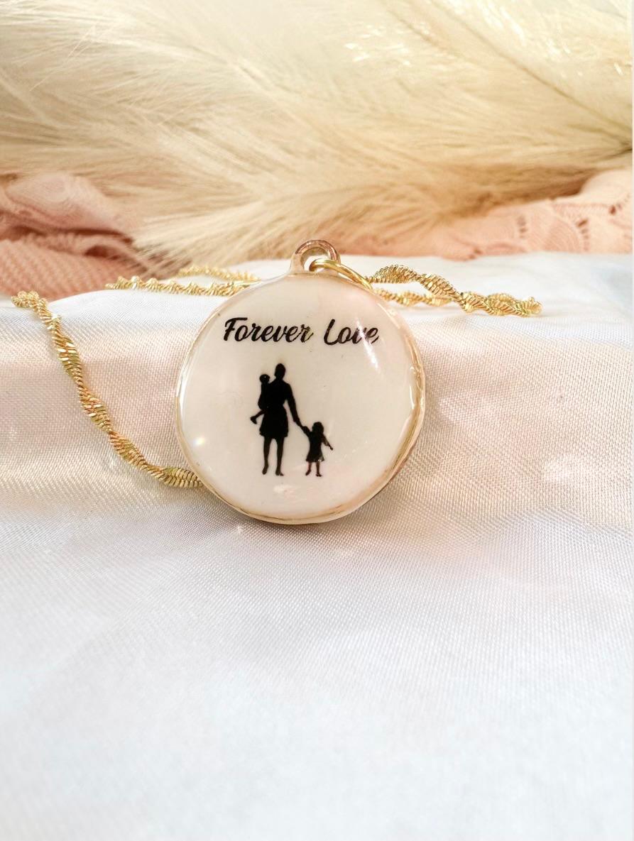 Tree of Life Keepsake Pendant – Custom Resin Jewellery with Hair, Breast Milk, Ashes & More