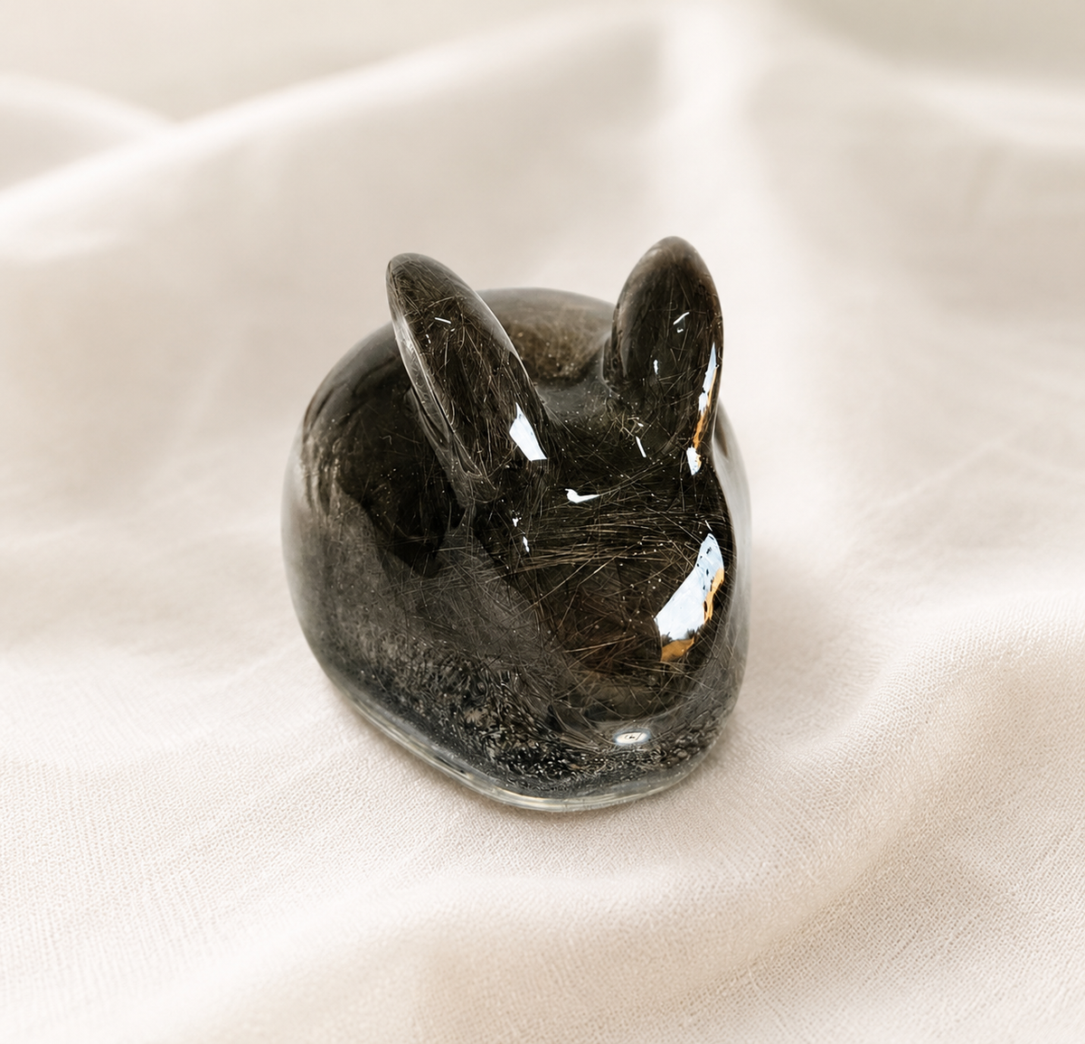 Personalised Bunny Memorial Resin Figurine | Fur & Ash Keepsake