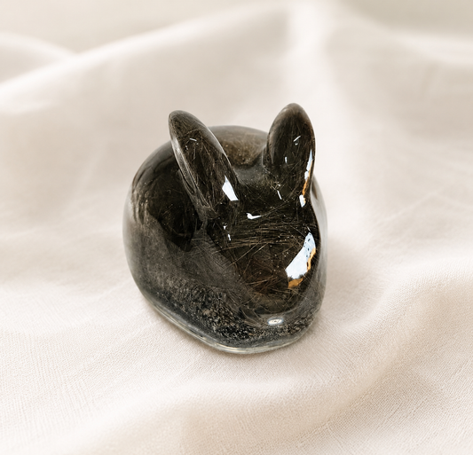 Personalised Bunny Memorial Resin Figurine | Fur & Ash Keepsake