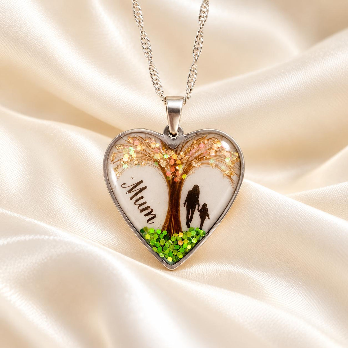 Personalised Hair Keepsake Necklace – Tree of Life